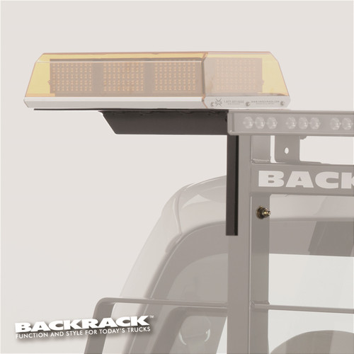 BACKRACK 91007 LIGHT BRACKET 16IN X 7IN BASE DRIVERS OR PASSENGER SIDE