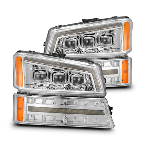 ALPHAREX 880255 03-06 CHEVY SILVERADO 1500/2500HD/3500HD/AVALANCHE CHROME NOVA LED PROJ HEADLIGHTS ALPHAREX 880255 03-06 CHEVY SILVERADO 1500/2500HD/3500HD/AVALANCHE CHROME NOVA LED PROJ HEADLIGHTS