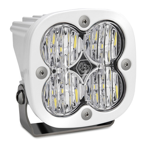 BAJA DESIGNS 490005WT SQUADRON PRO WHITE WIDE CORNERING PATTERN LED LIGHT POD - CLEAR