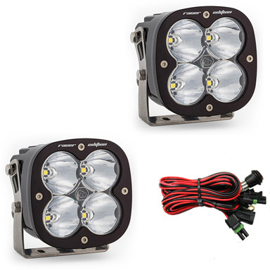 BAJA DESIGNS 687802 XL RACER EDITION HIGH SPEED SPOT PAIR LED LIGHT PODS - CLEAR