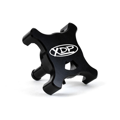 XDP XD415 BILLET ALUMINUM FUEL DRAIN VALVE FOR 17-20 FORD SUPERDUTY WITH 6.7L POWERSTROKE ENGINE