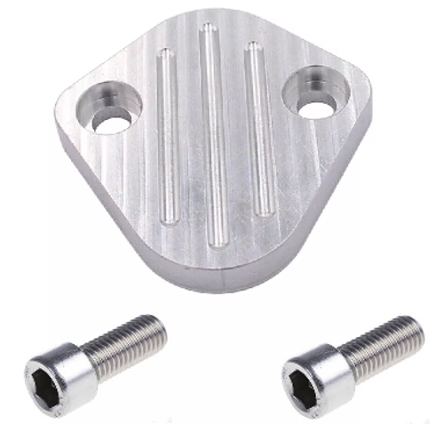 CPP MECHANICAL FUEL PUMP BLOCK-OFF PLATE FOR 1989-2018 DODGE RAM WITH CUMMINS ENGINE