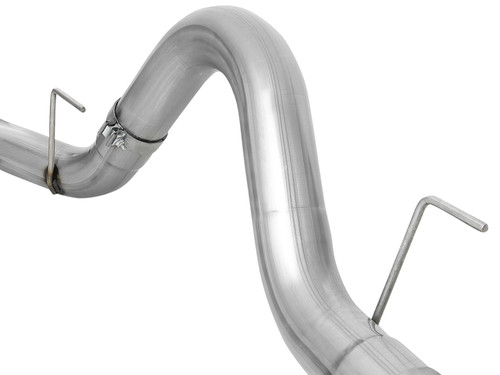 AFE 49-03106-B ATLAS 4" ALUMINIZED STEEL DPF-BACK EXHAUST SYSTEM W/ BLACK TIP 	 FOR FORD 3.0L V6