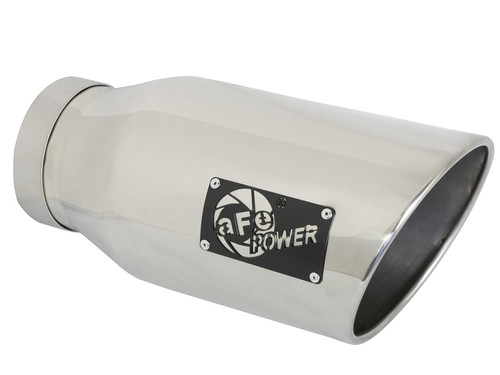 AFE 49-02078-P ATLAS 5" ALUMINIZED STEEL DPF-BACK EXHAUST SYSTEM FOR 19-24 CUMMINS 6.7L