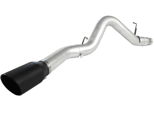AFE 49-04041-B ATLAS 5" ALUMINIZED STEEL DPF-BACK EXHAUST SYSTEM FOR 11-16 GM 6.6L DURAMAX