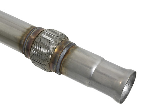 AFE 49-34129-B REBEL XD SERIES 3" 304 STAINLESS STEEL DPF-BACK EXHAUST W/ DUAL BLACK TIP FOR 20-22 GM 3.0L L6
