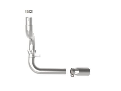 AFE49-38092-P LARGE BORE-HD 3" 304 STAINLESS STEEL DPF-BACK EXHAUST SYSTEM - OVERSTOCK FOR 20-23 JEEP 3.0L ECODIESEL