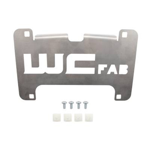 WEHRLI CUSTOM FAB WCF100156 2015-2019 CHEVROLET SILVERADO 2500/3500HD LOWER VALANCE FILLER PANEL FRONT LICENSE PLATE MOUNT
