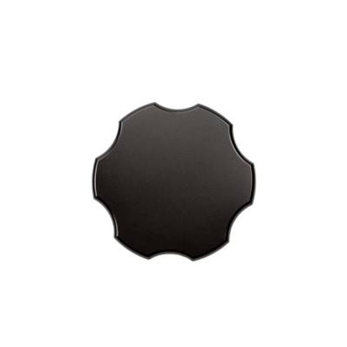 WEHRLI CUSTOM FAB WCF100543 BILLET ALUMINUM COOLANT TANK CAP, BLACK ANODIZED