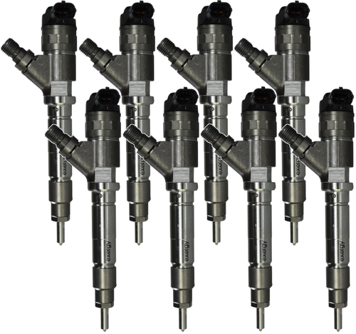 EXERGY E01 10302 REMAN SPORTSMAN INJECTOR SET 2006–2007 GM DURAMAX 6.6L LBZ