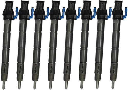 EXERGY E01 40118 REMAN 200% OVER INJECTOR SET 2011–2019 FORD POWERSTROKE 6.7 EXERGY E01 40118 REMAN 200% OVER INJECTOR SET 2011–2019 FORD POWERSTROKE 6.7