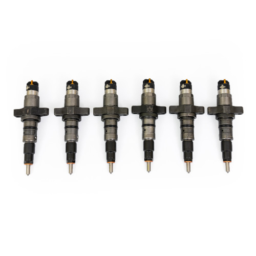 S&S DIESEL 305-10VCO-R-SET EARLY 5.9 TORQUEMASTER INJECTOR (REMAN) — SET OF 6 — 2003–2004 DODGE RAM 2500/3500 5.9L CUMMINS 24V