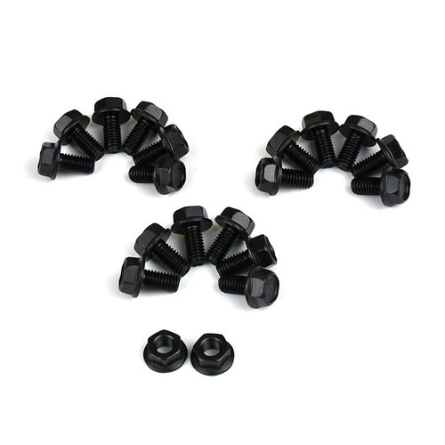 XDP XD624 ENGINE OIL PAN BOLT KIT (BLACK-PHOSPHATE) FOR 01-16 GM 2500/3500HD WITH DURAMAX ENGINE