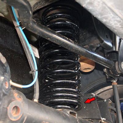 SYNERGY 8064-45 REAR LIFT SPRINGS 2 DR 5.5 INCH 4 DR 4.5 INCH FOR 07-18 WRANGLER JK/JKU