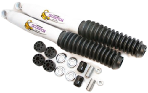 DAYSTAR KU01023BK SCORPION PERFORMANCE SHOCKS (SOLD INDIVIDUALLY) 2013-2017 RAM 3500 2WD/4WD 2" FRONT LIFT (BUILT 5/13 & LATER)* (FITS KC09134BK & KC09135BK)