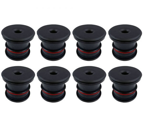 S&B FILTERS 81-1003 SILICONE BODY MOUNT KIT 8PC 2008-2016 FORD F-250/F-350 POWERSTROKE 6.4L/6.7L CREW CAB