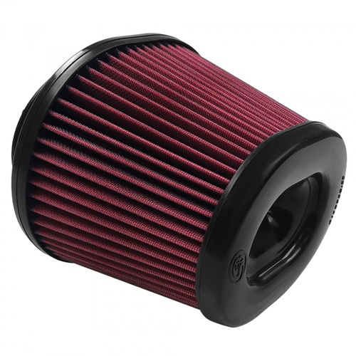 S&B FILTERS KF-1051 AIR FILTER INTAKE KITS 75-5105,75-5054 OILED COTTON CLEANABLE RED