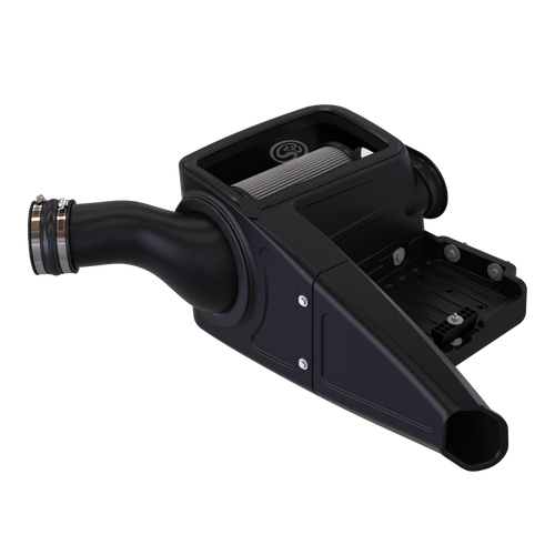 S&B FILTERS 75-5062D COLD AIR INTAKE DRY EXTENDABLE WHITE 1998-2003 FORD POWERSTROKE 7.3L S&B FILTERS 75-5062D COLD AIR INTAKE DRY EXTENDABLE WHITE 1998-2003 FORD POWERSTROKE 7.3L
