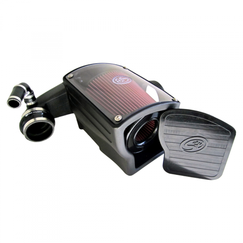 S&B FILTERS 75-5045 COLD AIR INTAKE OILED COTTON CLEANABLE RED 1992-2000 GMC 6.5L DETROIT DIESEL