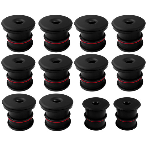 S&B FILTERS 81-1007 SILICONE BODY MOUNT KIT 12PC 1999-2003 FORD EXCURSION