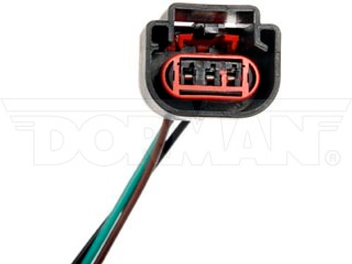 DORMAN 84785 3-WIRE H13/9008 HEADLIGHT PIGTAIL CONNECTOR  2005-2014 FORD F-250/350/450/550 | 2006-2012 DODGE RAM 2500/3500