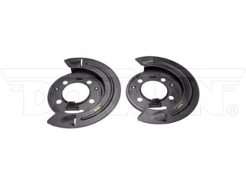 DORMAN 924-226 REAR BRAKE DUST SHIELD BACKING PLATES (PAIR) 2001-2008 DODGE RAM 2500/3500 | 2010-2011 RAM 2500 DRW