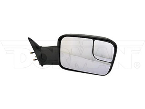 DORMAN 955-679 MANUAL SIDE VIEW MIRROR (RIGHT) (7" X 10") (WITH TRAILER TOW PACKAGE) 2000-2002 DODGE RAM 2500/3500