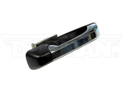 DORMAN 81011 BLACK/CHROME EXTERIOR DOOR HANDLE (FRONT/REAR RIGHT) 2010-2021 RAM 2500/3500 | 2011-2021 RAM 4500/5500 | 2009-2018 DODGE RAM 1500 | 2019-2021 RAM 1500 CLASSIC