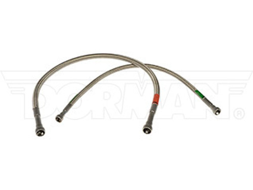 DORMAN 819-801 FLEXIBLE STAINLESS STEEL BRAIDED FUEL LINE (REAR) 2001-2004 GM SILVERADO/SIERRA 2500HD/3500HD 6.6L DURAMAX LB7