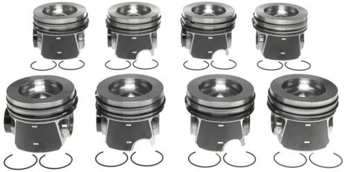 MAHLE 224-3851WR-0.75MM MAXXFORCE 7 PISTON WITH RINGS (.75MM) FOR 08-10 FORD POWERSTROKE