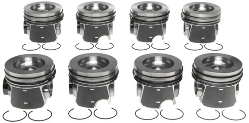 MAHLE 224-3851WR-0.50MM MAXXFORCE 7 PISTON WITH RINGS (.50MM) FOR 08-10 FORD POWERSTROKE