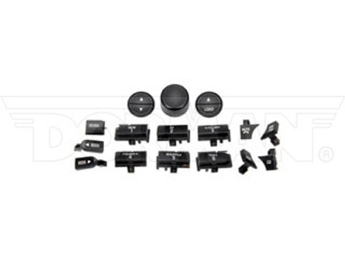 DORMAN 76823 RADIO BUTTON REPLACEMENT KIT (FITS AM/FM/CD CHANGER) 2005 FORD F-250/350/450/550