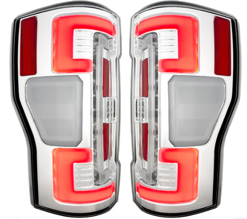 RECON 264399LEDCL CLEAR LED TAIL LIGHTS FOR 2020-2022 FORD F-250/350/450/550