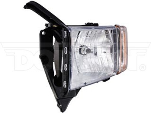 DORMAN 1590468 HEADLIGHT ASSEMBLY (LEFT) (WITH SPORT PACKAGE) 1998.5-2002 DODGE RAM 2500/3500