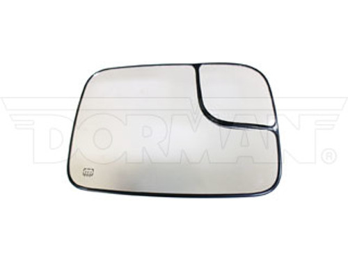 DORMAN 56277 HEATED PLASTIC BACKED MIRROR (RIGHT) (POWER/FOLD AWAY WITH TRAILER TOW PACKAGE) 2007-2009 DODGE RAM 2500/3500