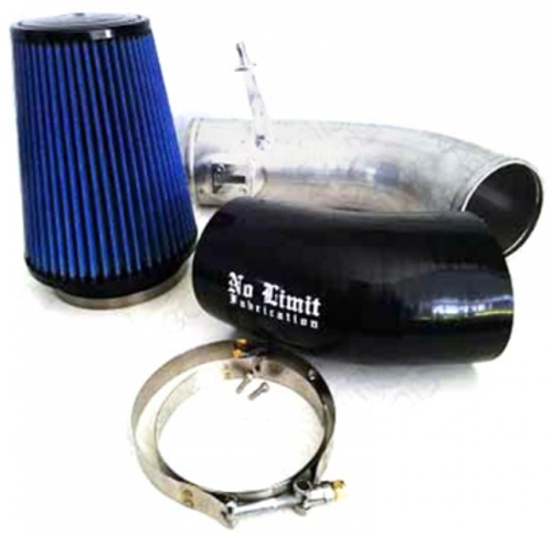 NO LIMIT FAB 67CAIPO171 POLISHED STAGE 1 COLD AIR INTAKE WITH OILED FILTER FOR 17-24 6.7 POWERSTROKE NO LIMIT FAB 67CAIPO171 POLISHED STAGE 1 COLD AIR INTAKE WITH OILED FILTER FOR 17-24 6.7 POWERSTROKE