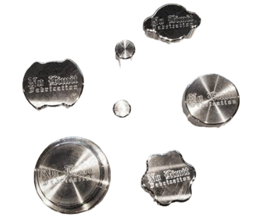 NO LIMIT FAB 67CSP20 COMPLETE POLISHED CAP SET FOR 2020+ FORD POWERSTROKE