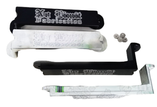 NO LIMIT FAB 67BHP POLISHED BATTERY HOLD DOWN KIT FOR 11-16 FORD 6.7L POWERSTROKE NO LIMIT FAB 67BHP POLISHED BATTERY HOLD DOWN KIT FOR 11-16 FORD 6.7L POWERSTROKE