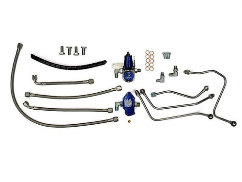 INDUSTRIAL INJECTION 60FS-STK-RRK FORD 6.0L POWER STROKE REGULATED RETURN KIT - 2003-2007 SUPER DUTY