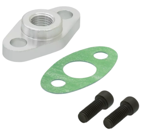 CPP T3/T4 TURBOCHARGER OIL INLET FLANGE WITH 1/4IN NPT HOLE CPP T3/T4 TURBOCHARGER OIL INLET FLANGE WITH 1/4IN NPT HOLE