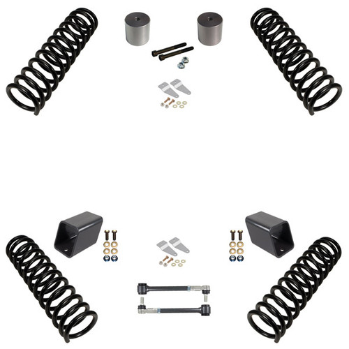 SYNERGY 8020-20 2.0 INCH LIFT STARTER KIT RHD COMPATIBLE FOR 07-18 WRANGLER JK 2 DR