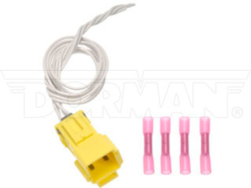 DORMAN 645-599 4-WIRE GM PIGTAIL CONNECTOR 2003-2012 GM SILVERADO/SIERRA 2500HD/3500HD DORMAN 645-599 4-WIRE GM PIGTAIL CONNECTOR 2003-2012 GM SILVERADO/SIERRA 2500HD/3500HD