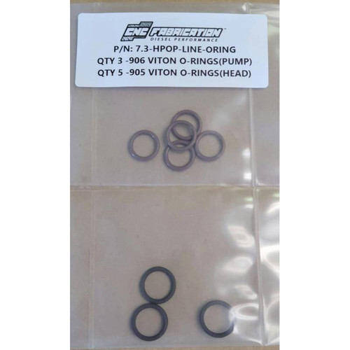 CNC FABRICATION 424013 HIGH PRESSURE OIL PUMP (HPOP) SEAL KIT FOR 1994-2003 FORD SUPERDUTY WITH 7.3L POWERSTROKE ENGINE CNC FABRICATION 424013 HIGH PRESSURE OIL PUMP (HPOP) SEAL KIT FOR 1994-2003 FORD SUPERDUTY WITH 7.3L POWERSTROKE ENGINE