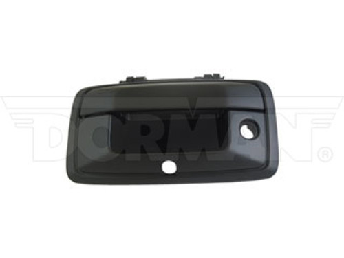 DORMAN 82545 SMOOTH BLACK TAILGATE HANDLE (WITH KEYHOLE & BACKUP CAMERA) 2015-2019 GM SILVERADO/SIERRA 2500HD/3500HD