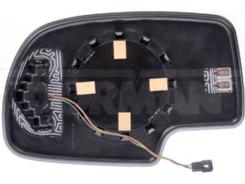 DORMAN 56319 HEATED PLASTIC BACKED MIRROR (RIGHT) (POWER/HEATED MIRRORS WITH TURN SIGNALS) 2003-2007 GM SILVERADO/SIERRA 2500HD/3500HD
