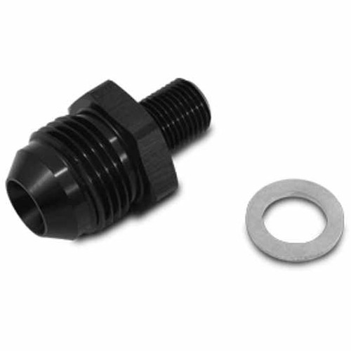 VIBRANT 16616 -6AN TO 12MM X 1.5 METRIC STRAIGHT ADAPTER UNIVERSAL -6AN TO 12MM X 1.5 METRIC STRAIGHT ADAPTER