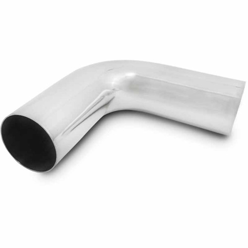 VIBRANT 2891 3.5" POLISHED ALUMINUM 90 DEGREE BEND UNIVERSAL - 3.5" O.D. TUBING