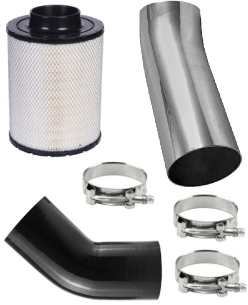 CPP BHAF INTAKE KIT FOR 1989-1993 DODGE RAM WITH CUMMINS 5.9L ENGINE