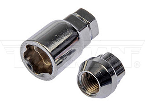 DORMAN 711-626 WHEEL LUG NUT LOCK - M14-1.50 (BULGE) (4-PACK) 2002-2012 FORD F-250/350/450/550 | 2003-2005 FORD EXCURSION | 2001-2012 GM SILVERADO/SIERRA 2500HD/3500HD | 1998-2000 GM C/K 2500/3500 | 2003-2006 DODGE SPRINTER 2500/3500