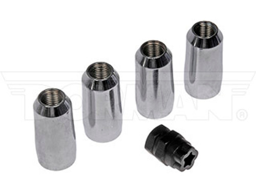 DORMAN 711-624 WHEEL LUG NUT LOCK - M14-1.50 (DUPLEX ACORN) (4-PACK) 2002-2012 FORD F-250/350/450/550 | 2003-2005 FORD EXCURSION | 2001-2012 GM SILVERADO/SIERRA 2500HD/3500HD | 1998-2000 GM C/K 2500/3500 | 2003-2006 DODGE SPRINTER 2500/3500